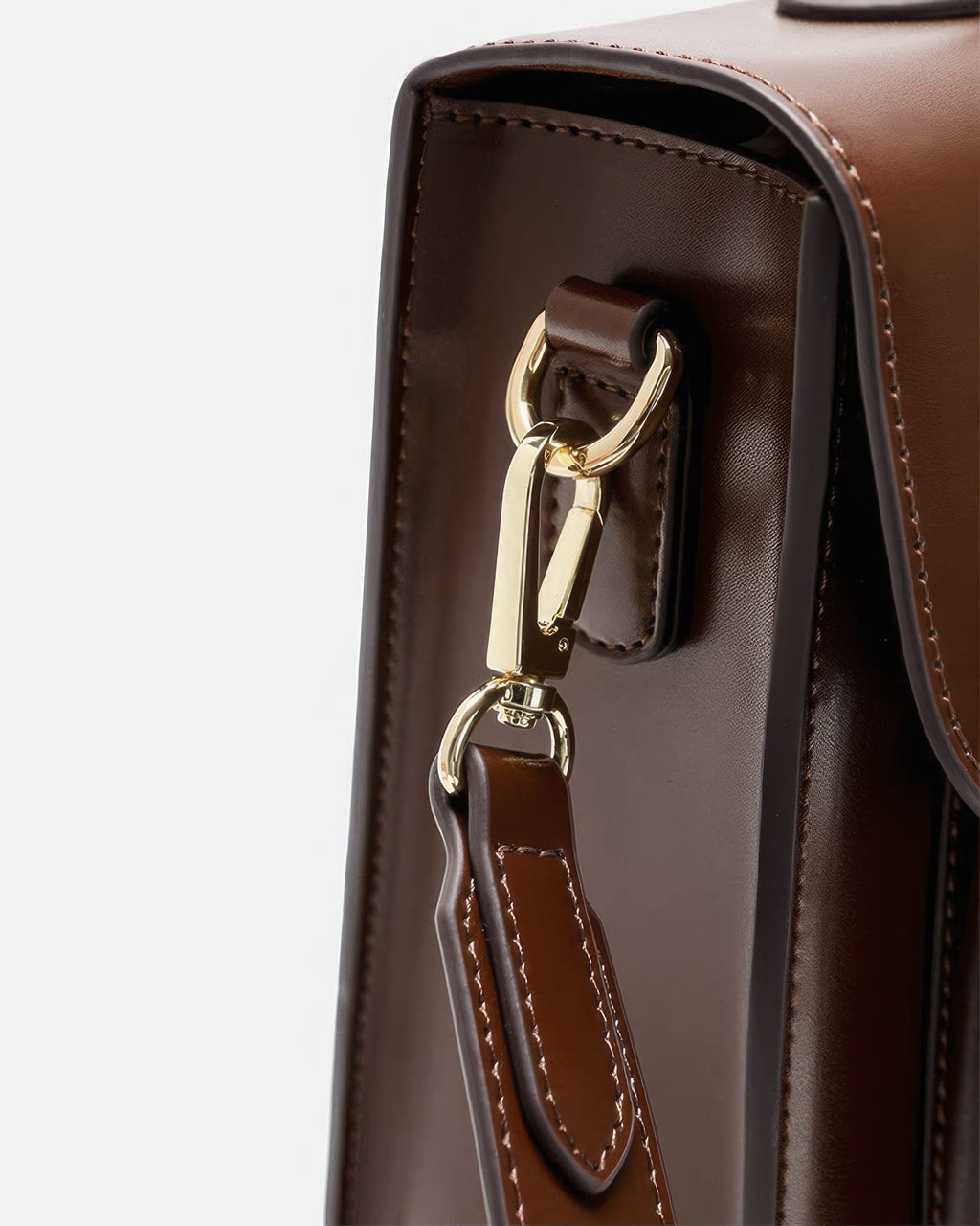 The Oxford Flap Leather Satchel & Crossbody Bag