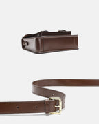 The Oxford Flap Leather Satchel & Crossbody Bag